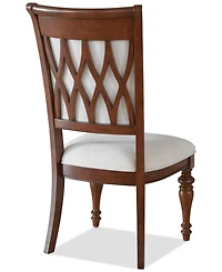 Daria Upholstered Back Side Chair, Created for Macy's