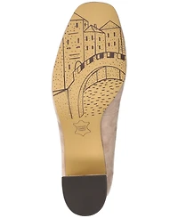 Bella Vita Jillian Women's Block Heel Square Toe Pumps