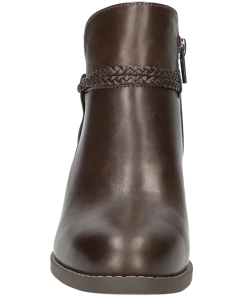 Bella Vita Women's Audrina Block Heel Booties