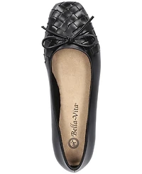 Bella Vita Women's Francie Square Toe Flats