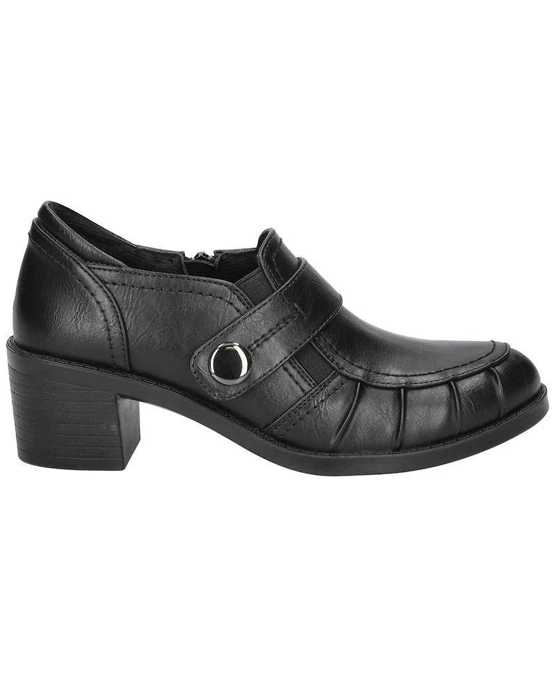 Easy Street Women's Ballad Block Heel Shooties