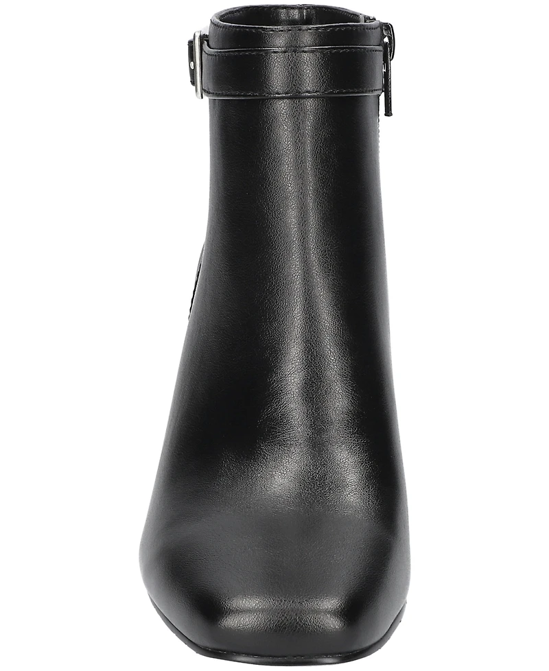 Easy Street Women's Winnipeg Square Toe Ankle Boots