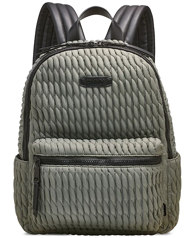 Dkny Mack Medium Quilted Nylon Backpack