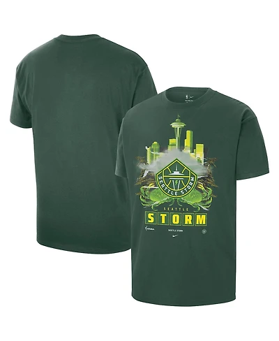 Nike Men's Green Seattle Storm Original Content City Edition Max90 Oversized T-Shirt