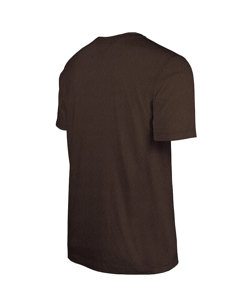 New Era Men's Brown Cleveland Browns 2024 Nfl Training Camp T-Shirt