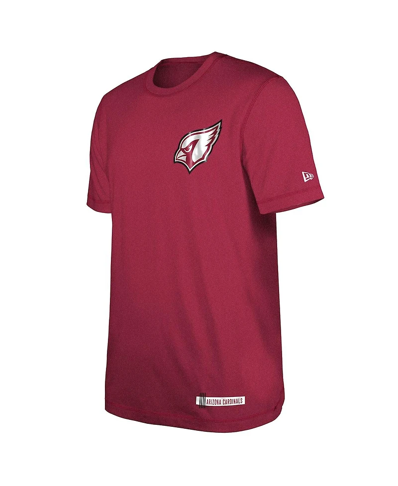 New Era Men's Cardinal Arizona Cardinals 2024 Nfl Training Camp T-Shirt