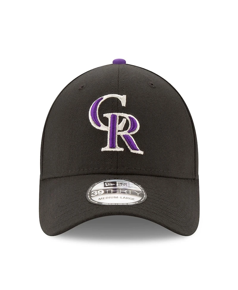 New Era Men's Black Colorado Rockies 2024 Mlb World Tour Mexico City Series 39THIRTY Flex Hat