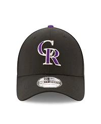 New Era Men's Black Colorado Rockies 2024 Mlb World Tour Mexico City Series 39THIRTY Flex Hat