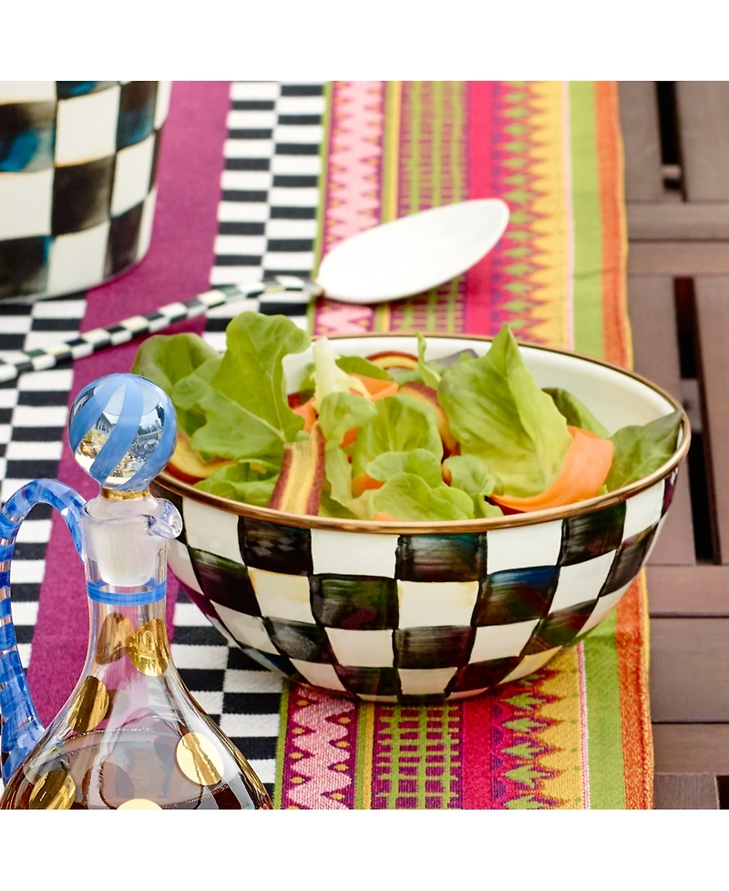 Mackenzie-Childs Courtly Check Small Everyday Bowl, 40-oz.