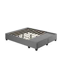 Boyd Sleep Modena Upholstered Platform Bed Frame with Storage Drawers