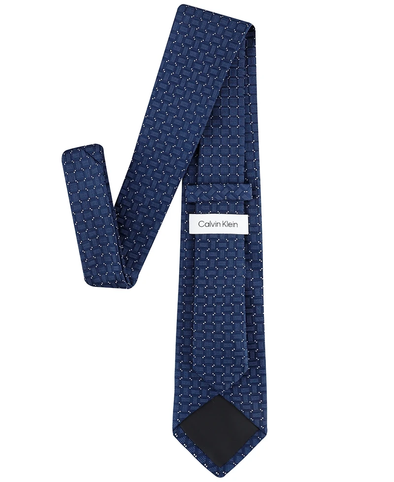 Calvin Klein Men's Kinzie Geo-Pattern Tie