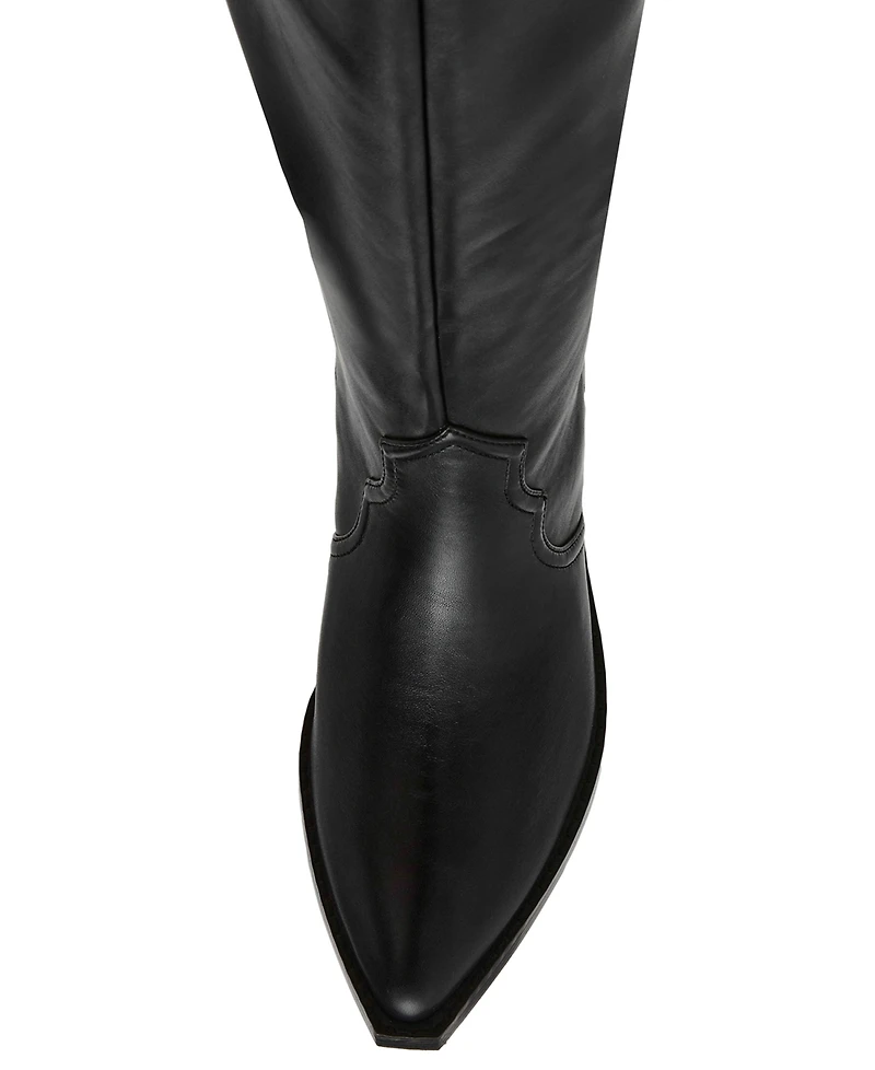 Dv Dolce Vita Women's Kit Knee-High Wide Calf Cowboy Boots