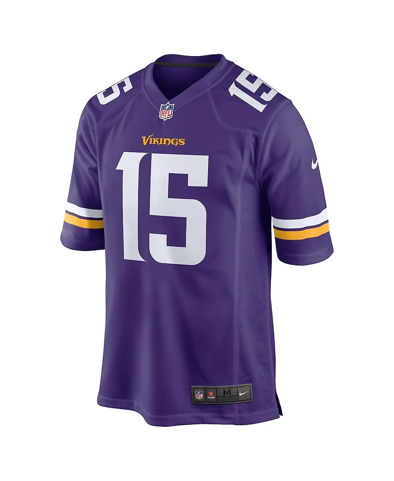 Nike Men's Dallas Turner Purple Minnesota Vikings 2024 Nfl Draft First Round Pick Player Game Jersey