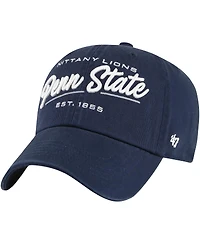 '47 Brand Women's Navy Penn State Nittany Lions Sidney Clean Up Adjustable Hat
