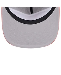 New Era Men's Black San Francisco Giants Throwback Meshback Golfer Hat