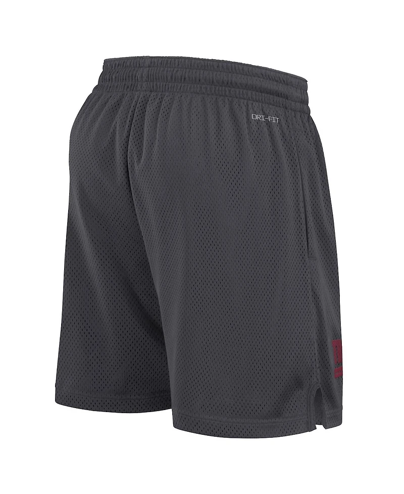 Nike Men's Anthracite Usc Trojans 2024 Sideline Mesh Shorts
