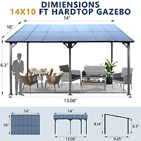 Streamdale Premium Wall-Mounted Lean-To Awning Durable, Versatile Outdoor Shelter