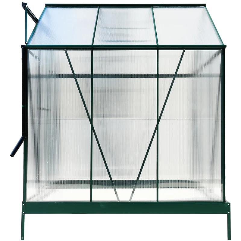 Streamdale Furniture Premium Aluminum Greenhouse for Plant Growth & Ventilation