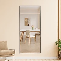 High-Definition Home Mirror with Easy Assembly & True-to-Life Reflection