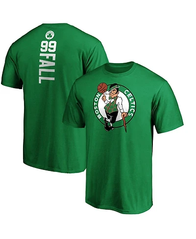 Fanatics Men's Tacko Fall Kelly Green Boston Celtics Playmaker Name Number T-Shirt