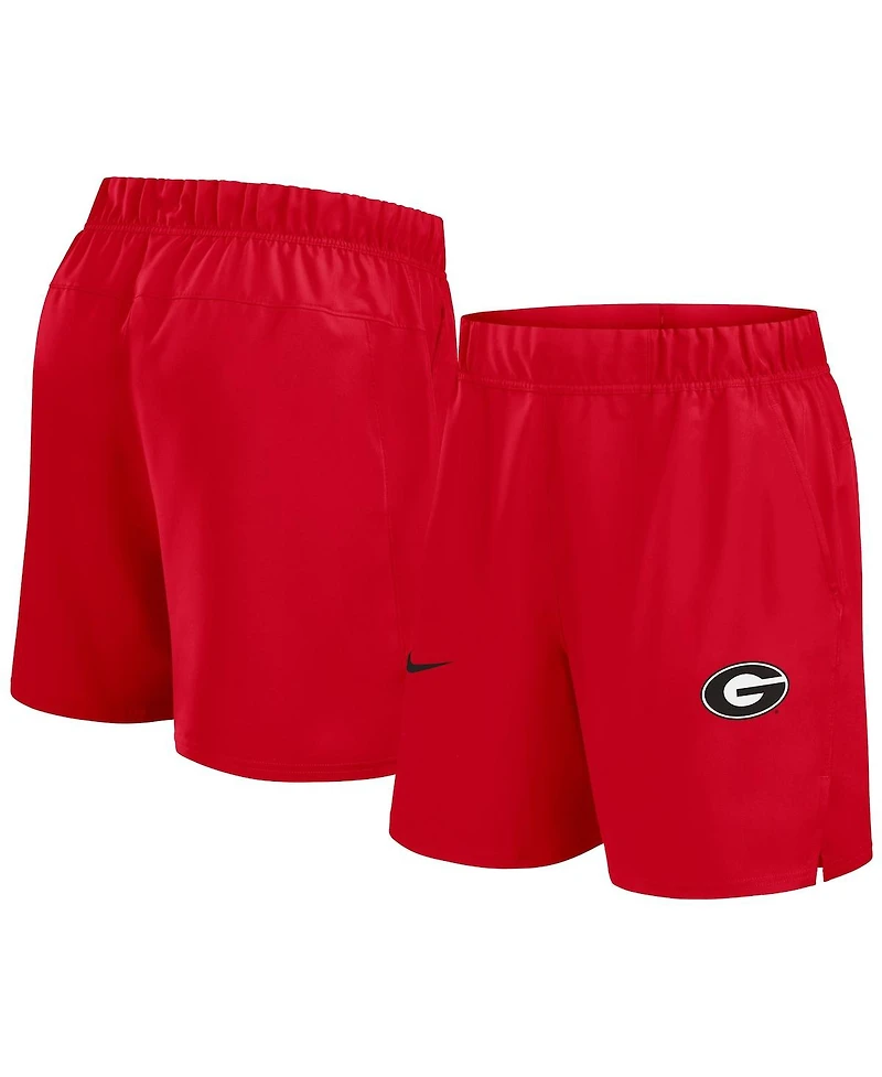 Nike Men's Red Georgia Bulldogs Primetime Victory Performance Shorts