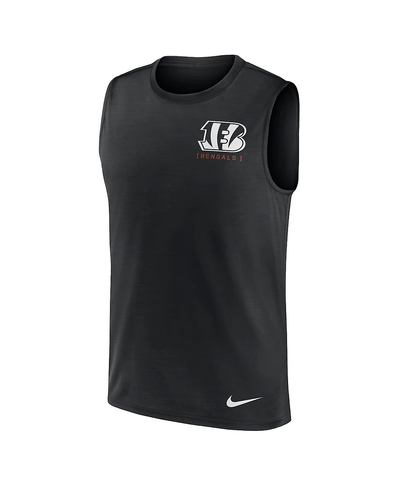 Nike Men's Black Cincinnati Bengals Muscle Tank Top