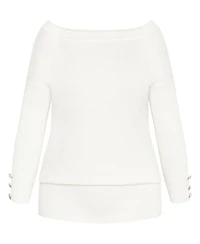 City Chic Plus Intrigue Sweater