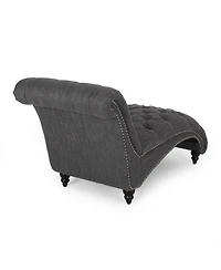 Streamdale Indulge in Comfort & Style Curved Button Tufted Stitched Lounge Chair