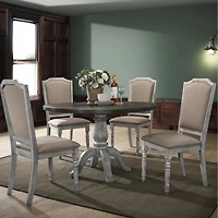 Streamdale Furniture Turned Leg Wood Dining Chair Set of 2