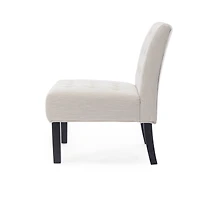 Streamdale Classic Accent Chair Set with Button-Tufted Design
