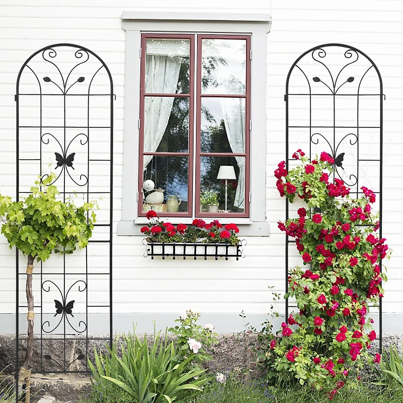 Streamdale Furniture Rust-Proof 40" Extendable Garden Trellis
