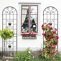 Streamdale Furniture Rust-Proof 40" Extendable Garden Trellis