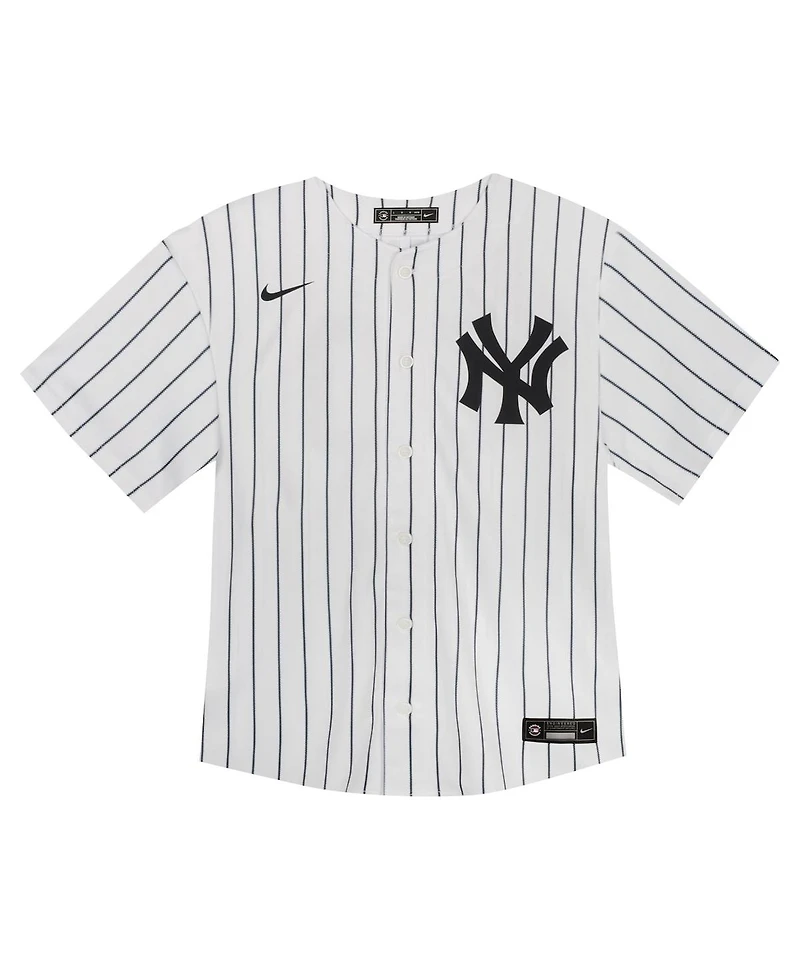 Nike Toddler Boys and Girls Aaron Judge White New York Yankees Game Jersey