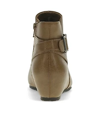 Baretraps Women's Serena Zipper Wedge Booties