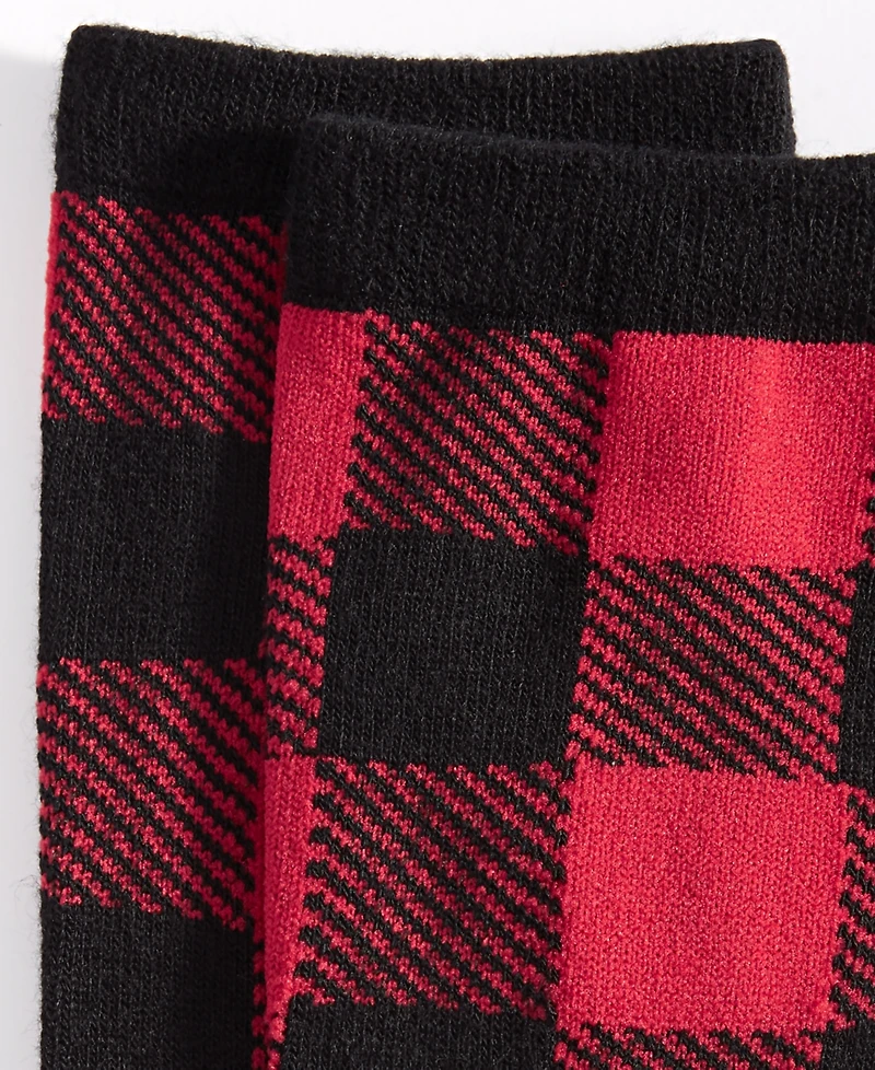 Holiday Lane Women's Crew Socks, Created for Macy's