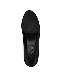 Nine West Women's Renold Velvet Slip-On Smoking Slipper