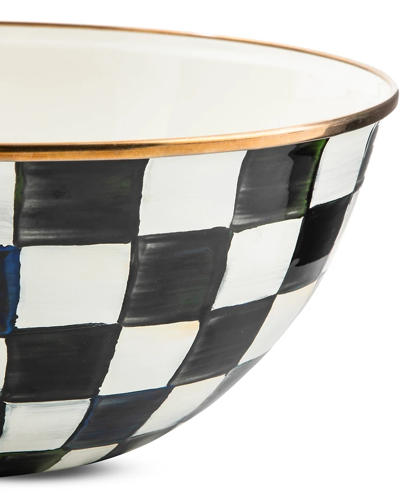 Mackenzie-Childs Courtly Check Large Everyday Bowl