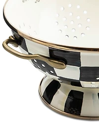 Mackenzie-Childs Courtly Check Large Colander
