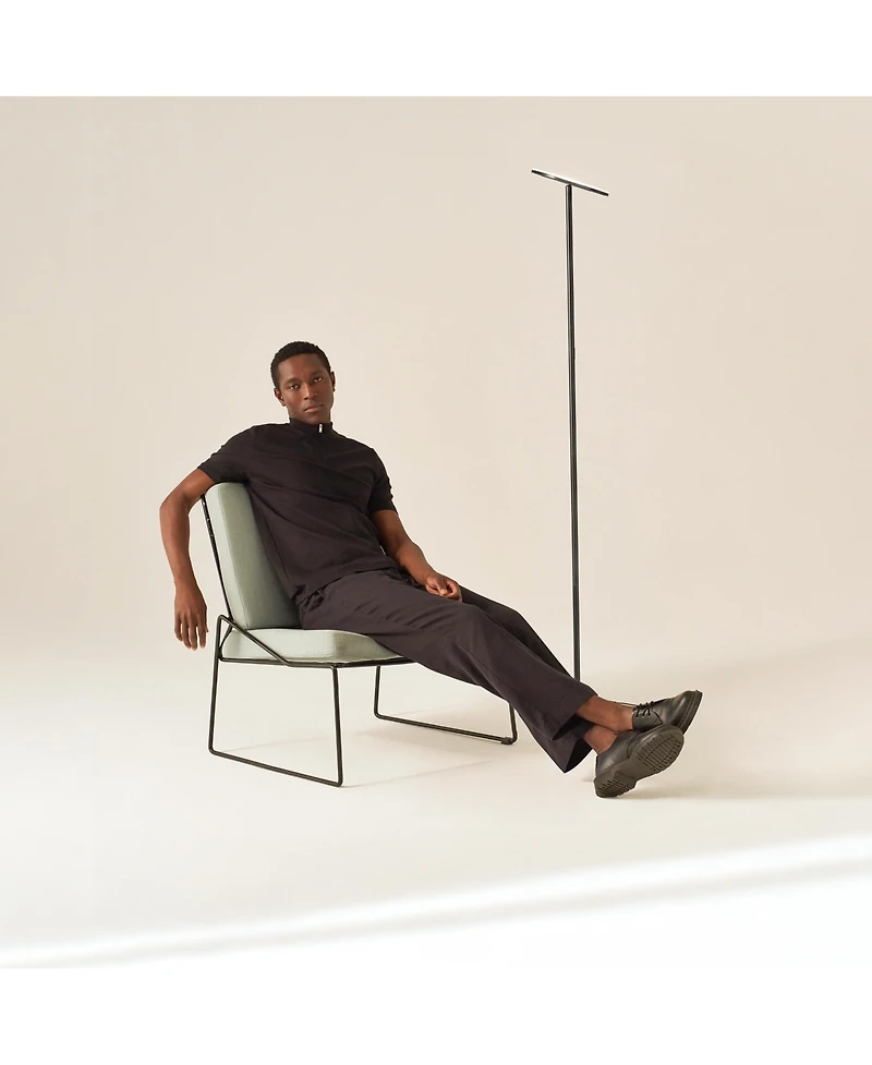 Sky 63" Super Bright Led Torchiere Modern Floor Lamp with Adjustable Head