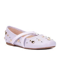 Olivia Miller Girls Atomic Vibe Ballet Flat