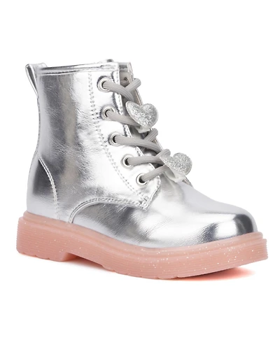 Olivia Miller Little Girls Space Case Combat Boots