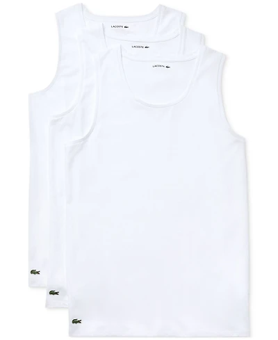 Lacoste Men's 3-Pack Slim-Fit Tank Tops