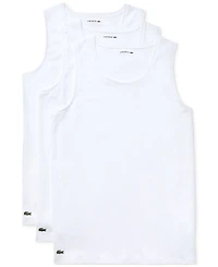 Lacoste Men's 3-Pack Slim-Fit Tank Tops