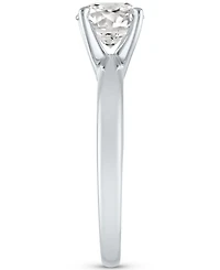 Gia Certified Diamond Solitaire Engagement Ring (2 ct. t.w.) in 14k White Gold
