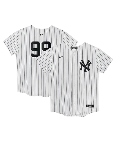 Nike Preschool Aaron Judge White New York Yankees Home Game Jersey
