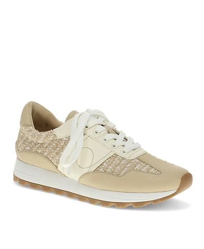 Baretraps Women's Gwenda Lace Up Crochet Sneakers