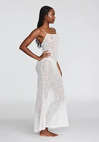 Cuup Women's The Long Slip Dress - Botanical Lace