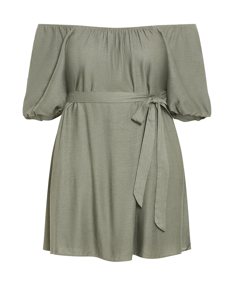 City Chic Women's Uptown Mini Dress