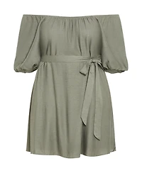 City Chic Women's Uptown Mini Dress