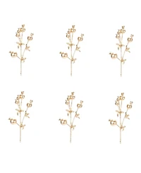 Set of 6 Berry Twig Sprays for Decorative Use